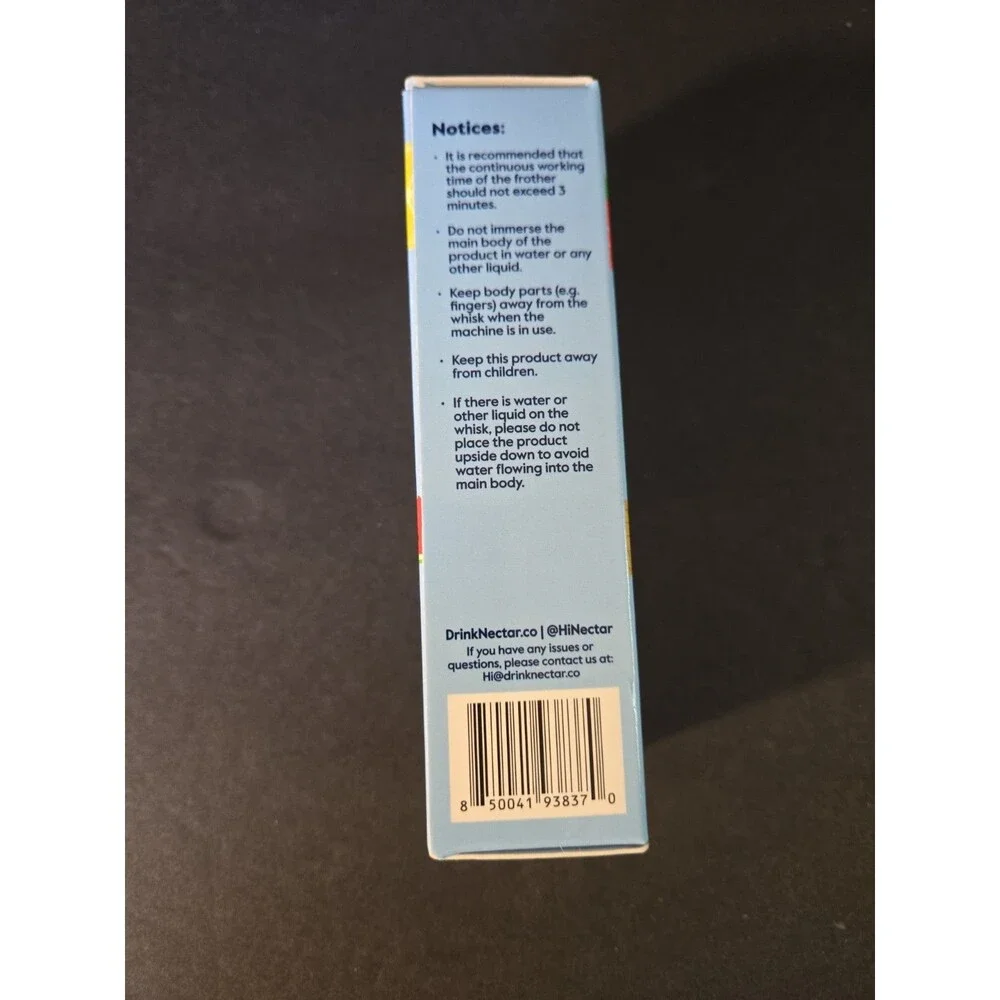 Nectar Electric Milk Frother – Handheld – Open Box New